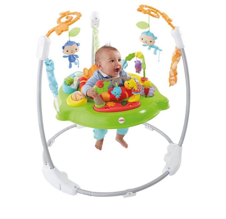 Бебешко бънджи Fisher price Тропическа гора