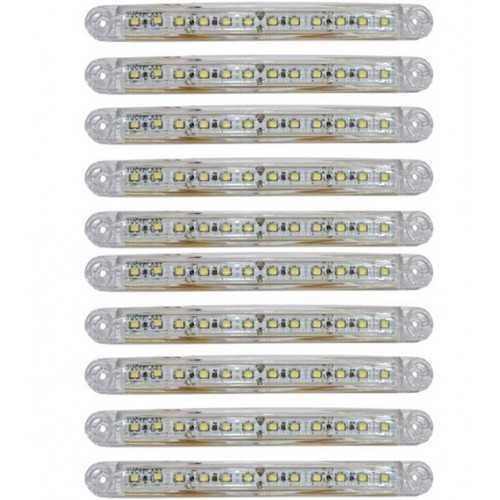 1бр. лед LED габарити светлини с 12 диода 12-24V за камион , 5 цвята