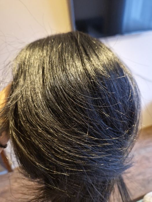 Естествена коса  черна