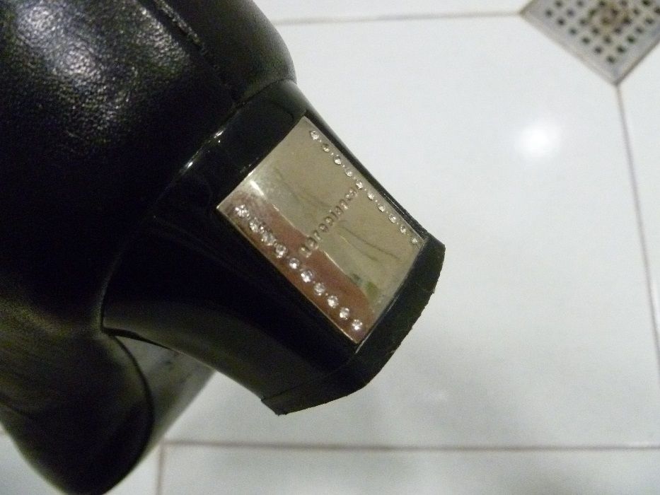 38н Nero Bianco УНИКАЛНИ обувки естествена кожа