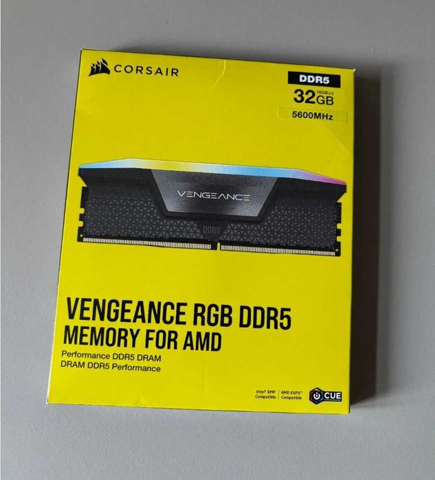 Corsair Vengeance RGB DDR5 Ram 5600Mhz 32GB