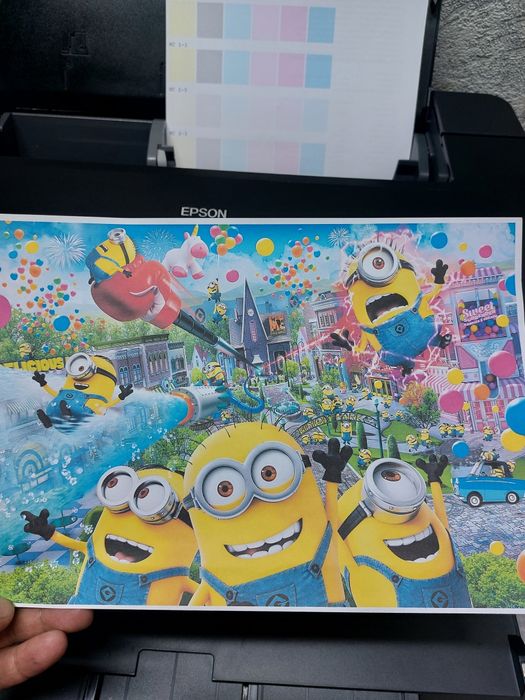 EPSON L1800 А3
6 цветный струйный принтер