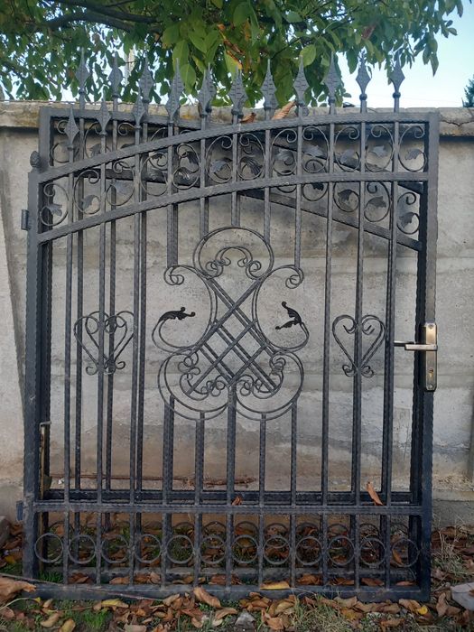 Vand set de porti fier forjat