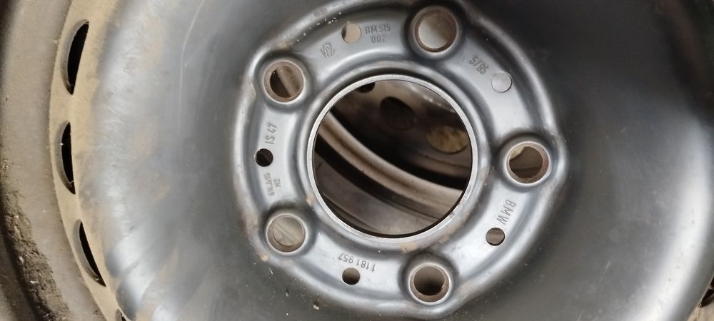 15" 5х120 BMW стоманени железни джанти