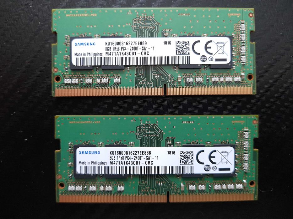 RAM DDR4 - 32GB, 16GB, 8GB - Crucial, Samsung, SK hynix - Рам памет за лаптоп