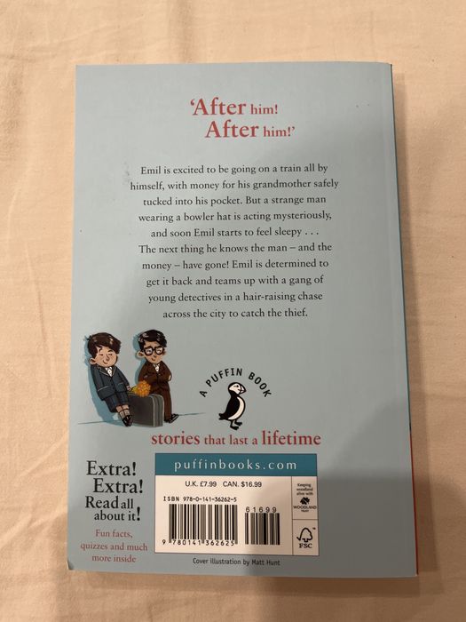 Книга «Emil and the detectives»