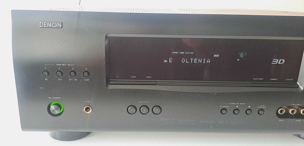 Receiver Denon AVR-1311 HDMI 3D DTS-HD Dolby TrueHD – RDS Amplificator