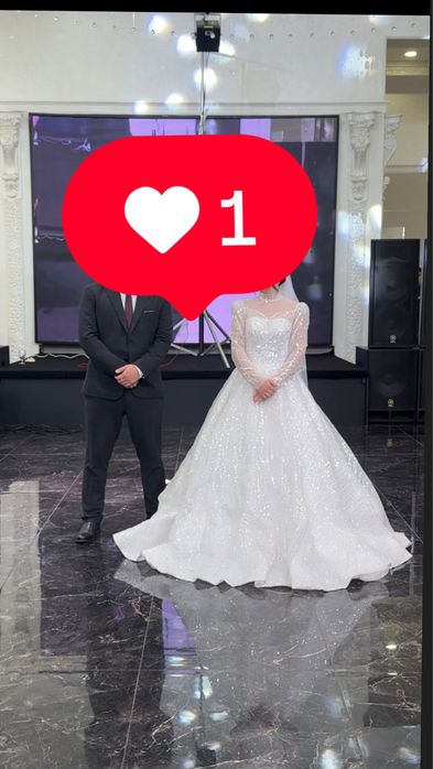 свадебное платье