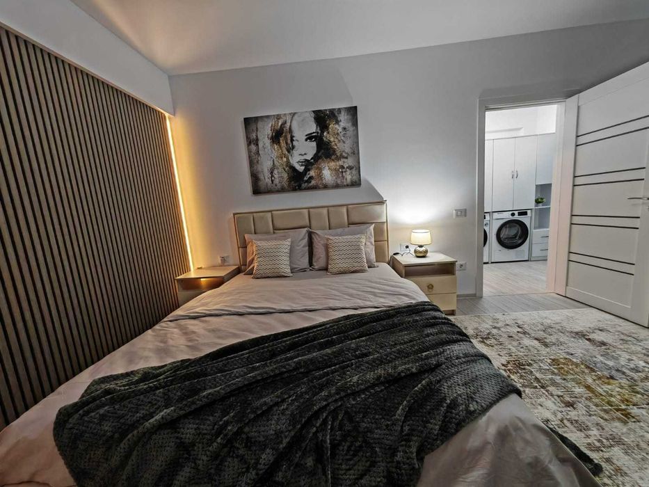 Prima inchiriere** Ap. 2 camere + parcare subterana Bdul Dem Radulescu, bloc nou, dotari premium, vedere lac