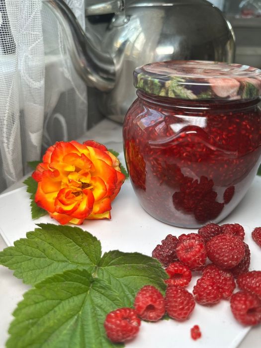 Домашнее малиновое варенье