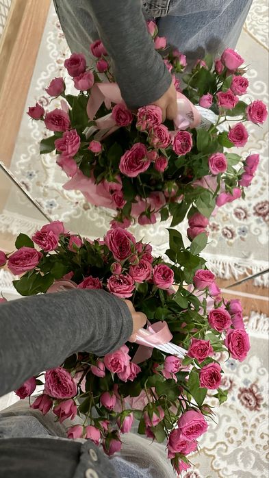 цветы кустовые розы