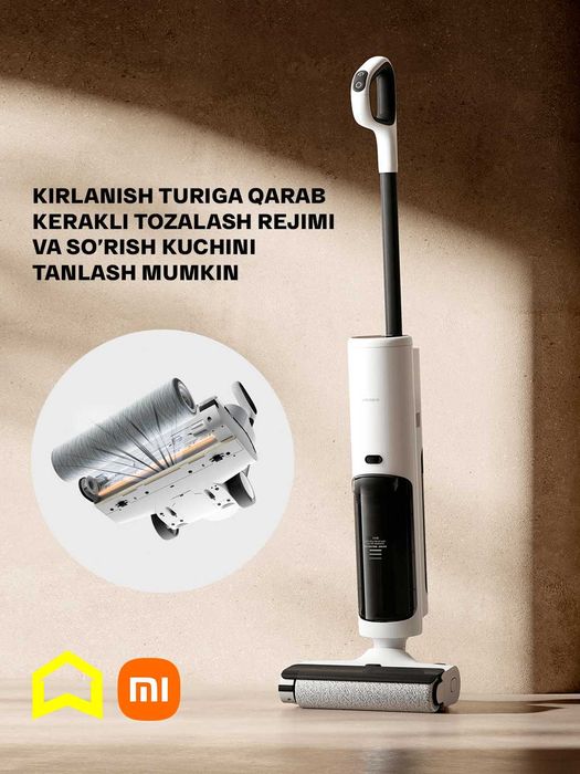 Xiaomi Пылесос ручной Truclean W20 Wet Dry Vacuum new global