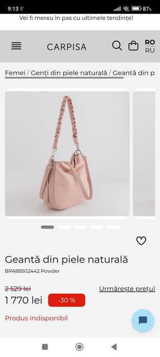 Geanta CARPISA Verra Pelle