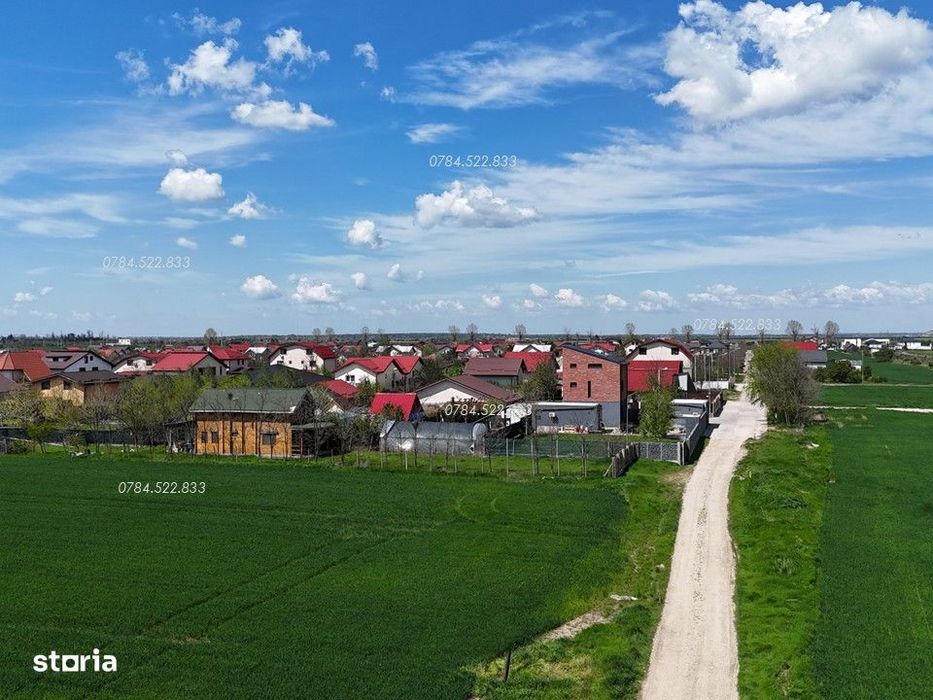 Teren intravilan 539 m² – Rate avans mic, utilități, Berceni IF