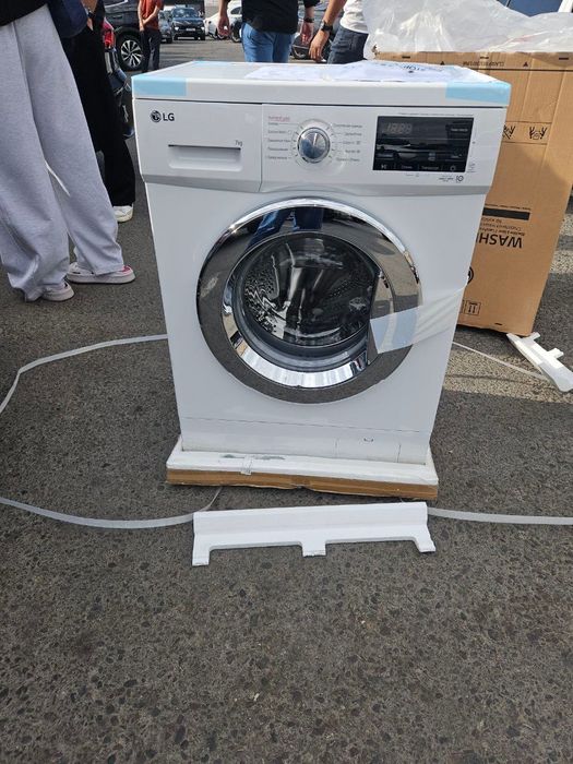 LG — автоматическая стирка нового поколения, защита ткани и цвета