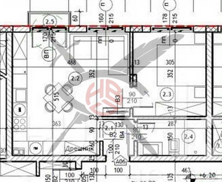 Двустаен апартамент в новострояща се сграда в Кайсиева градина - 96126