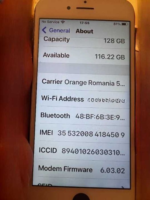 iPhone 7, Culoare alba – 128GB