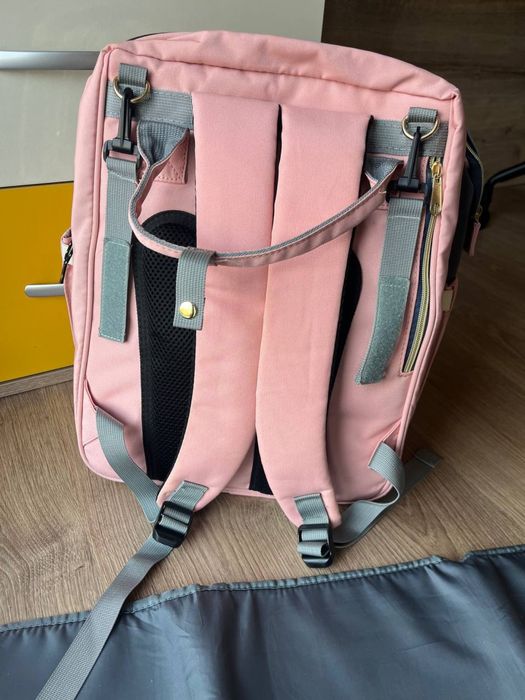 Многофункционална чанта за майки 2 в 1