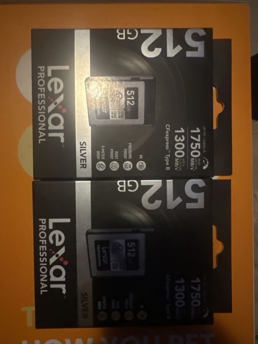 card memorie Lexar profesional 512