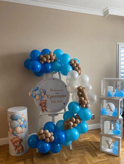 Украса за специален повод. Арки и маси под наем.