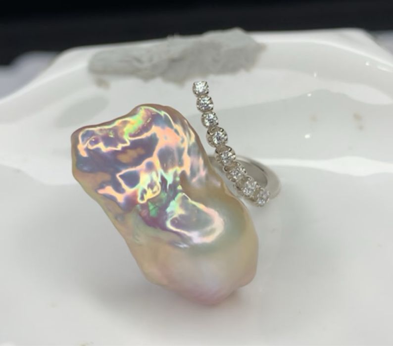 Бароков перлен пръстен