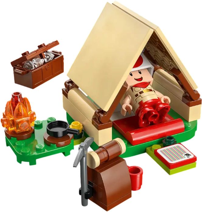 НОВО LEGO Super Mario 72040 - Лагерът на Captain Toad