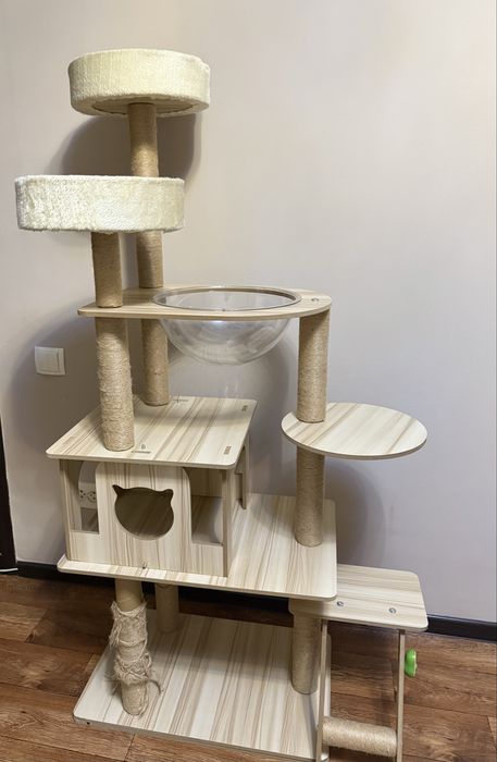 игровой комплекс (домик)  для кошек