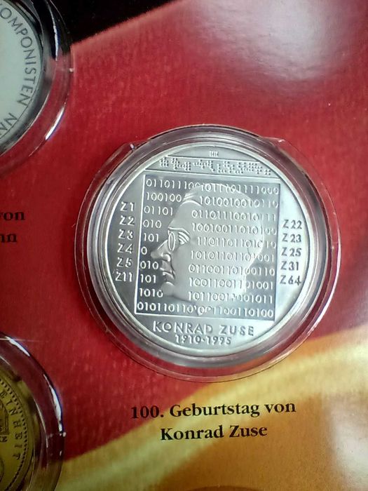 6 юбилейни монети (вкл. сребърна) от Германия