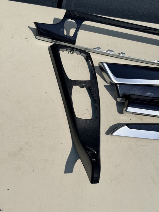 Trimuri interior Bmw seria 5 f10 Negre Manual