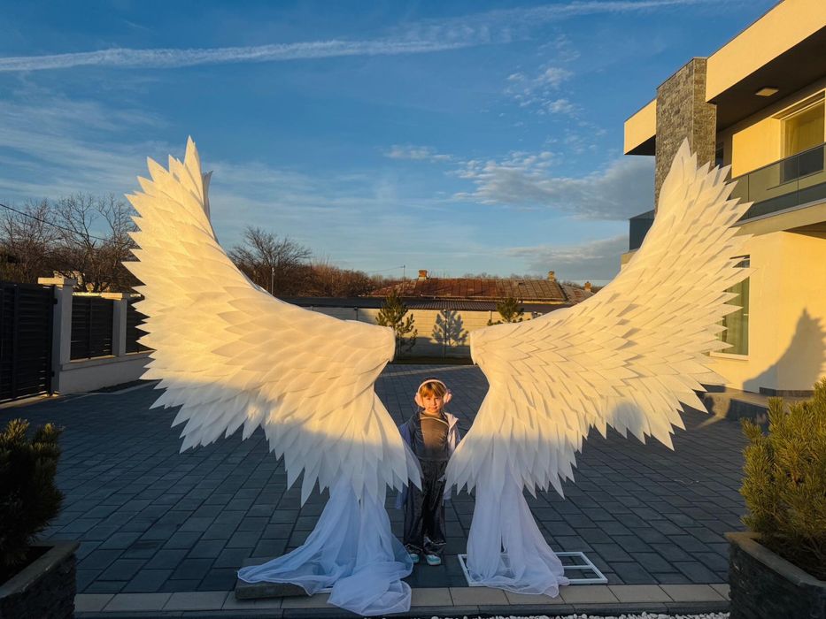 Scaune, mese, umbrele, vesela, corturi, aripi inger de inchiriat!