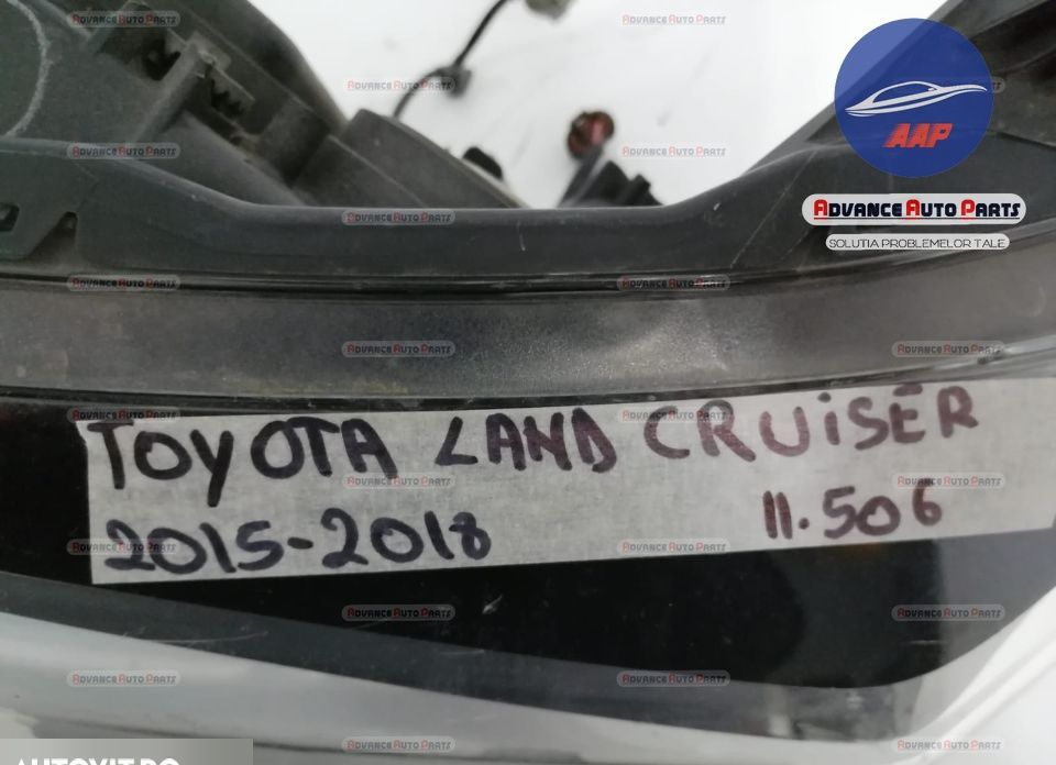 Ляв фар с led оригинален за Тойота Ланд Крузър / Toyota Land Cruiser О