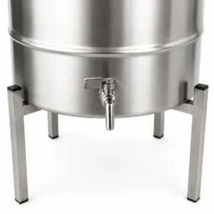 Butoi INOX 180 L cu capac clamp si garnitura, cadou robinet din INOX NOU Garantie 24 luni Livrare rapida