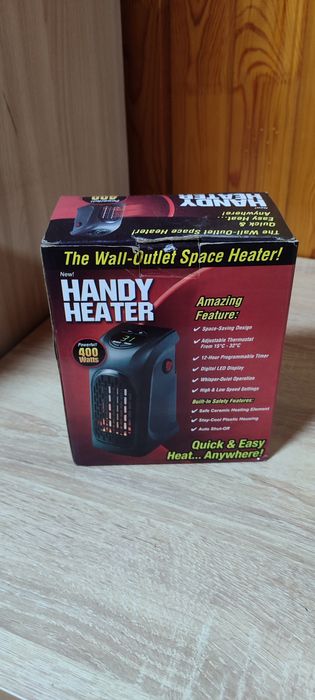 Продам маленький обогреватель! Работает от сети .Новый!