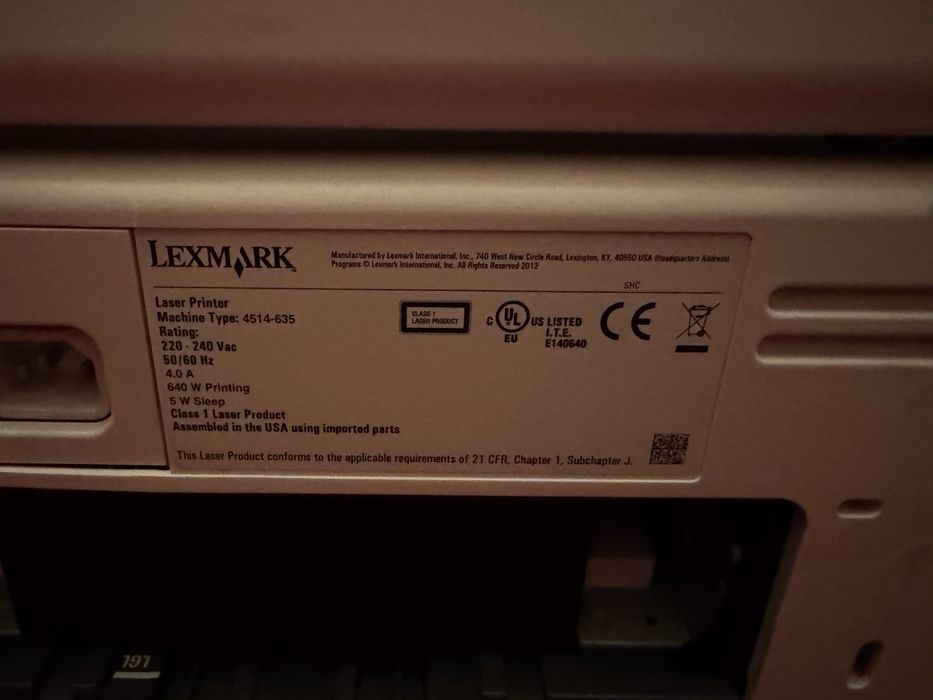 Lexmark MS610dn принтер новый