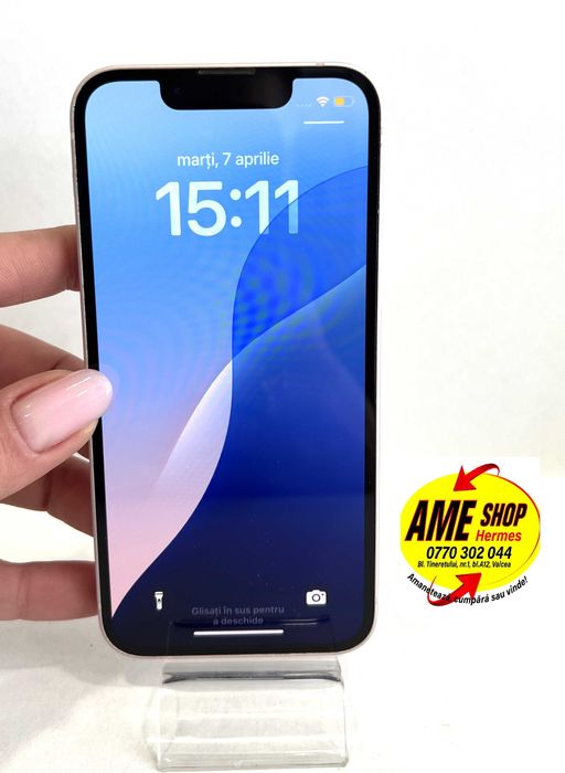 iPhone 13 mini, 256GB, garanție 90 de zile, Pink!