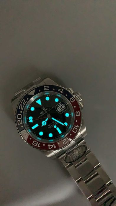 rolex gmt-master oyster pepsi