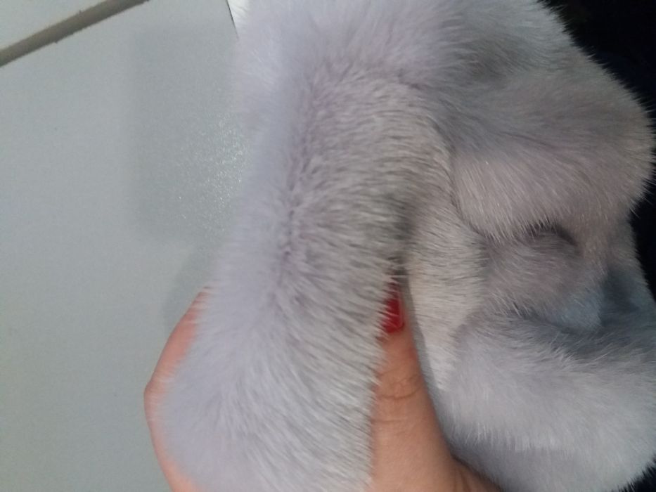 Норковая шапка новая.