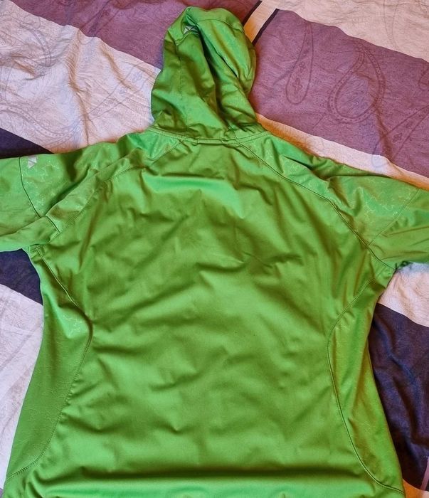 Geaca de dama softshell Adler/Malfini rezistenta la apa, verde, M