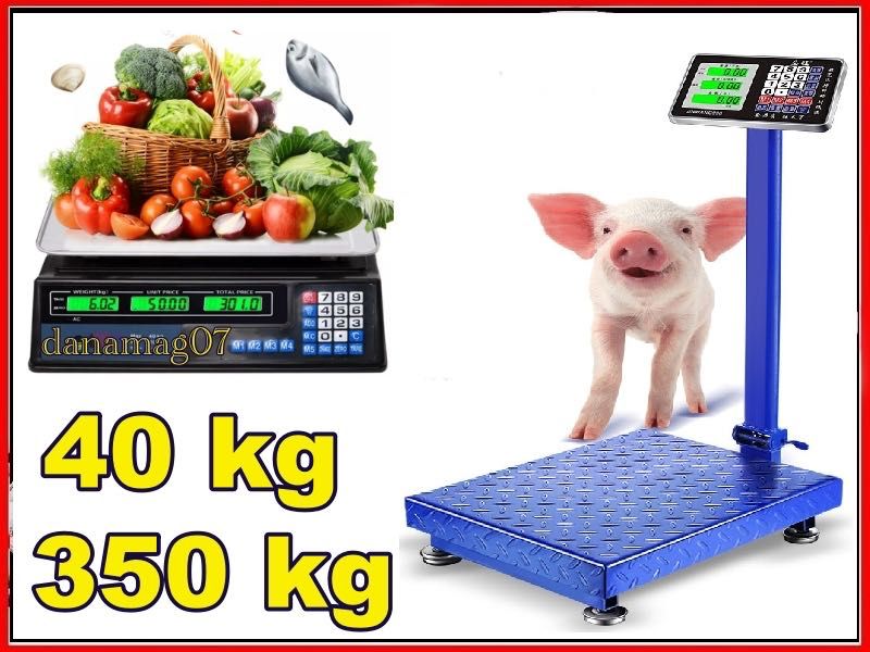 CANTAR Electronic Casa PLATFORMA Magazin Engross 40 kg ,350 kg