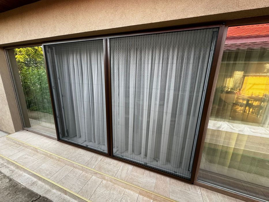 Plase tantari & insecte plisse / culisante / evantai