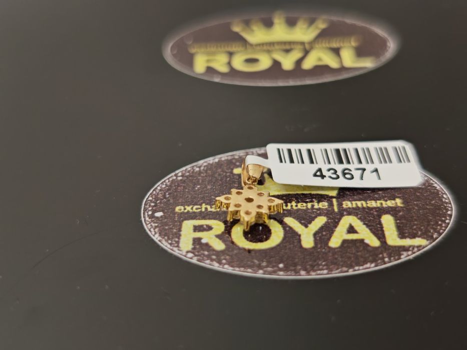 Bijuteria Royal: Pandantiv aur 14k/0.92 gr
