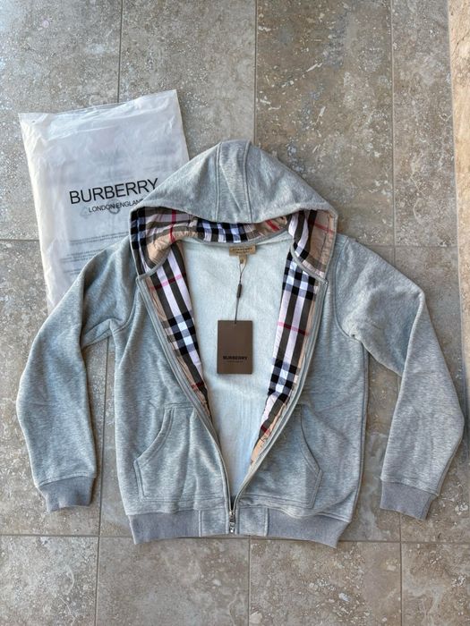 Burberry Zip-Up Hoodie
