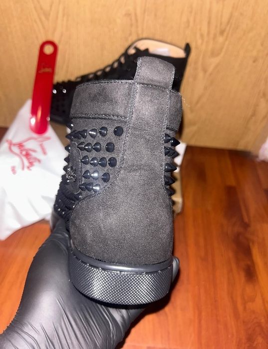 Adidasi loubutin high spikes