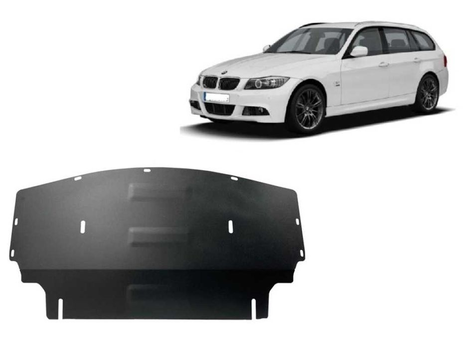Метална кора под броня и радиатор BMW Seria 3 E90 X-drive