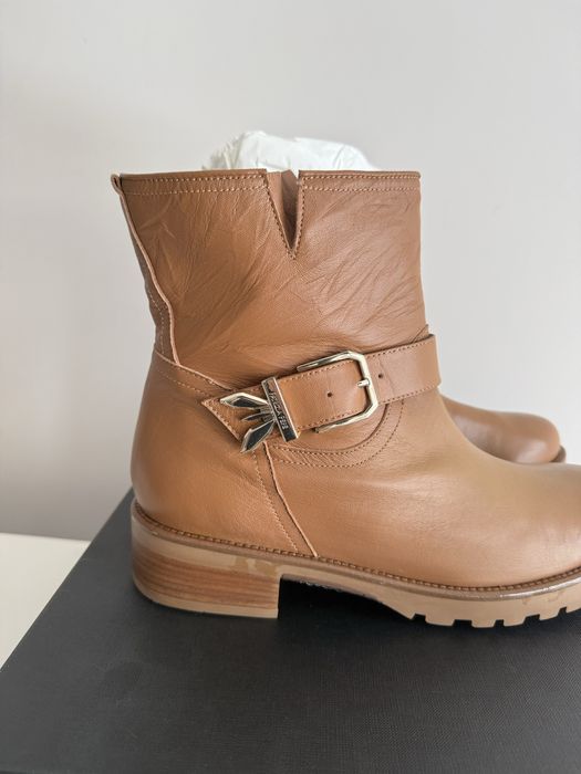 Patrizia Pepe боти естествена кожа, НОВИ размер 40