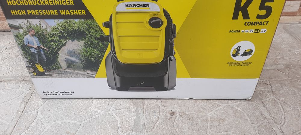 Водоструйка, Karcher k5 Compact 160бар  Метална.Глава ЧистоНова