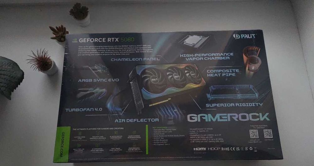 Не вскрытая Nvidia RTX 5080