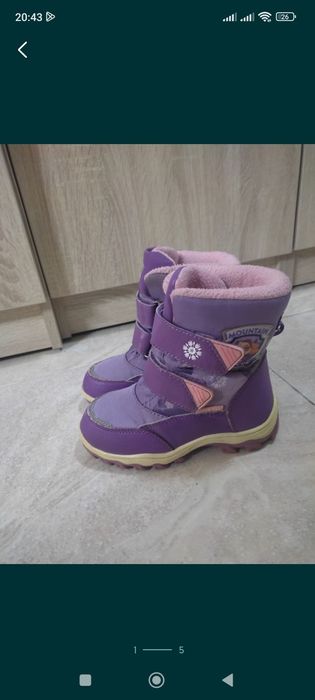 Сапожки зимние р 28