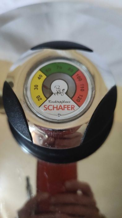 АМС масивен тиган от неръждаема стомана с термо капак