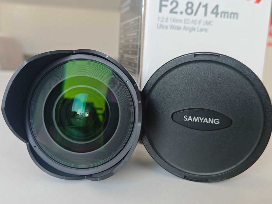 Vand obiectiv Samyang 14mm F2.8 ED AS IF UMC - montura Canon